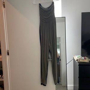 One piece green small with pockets